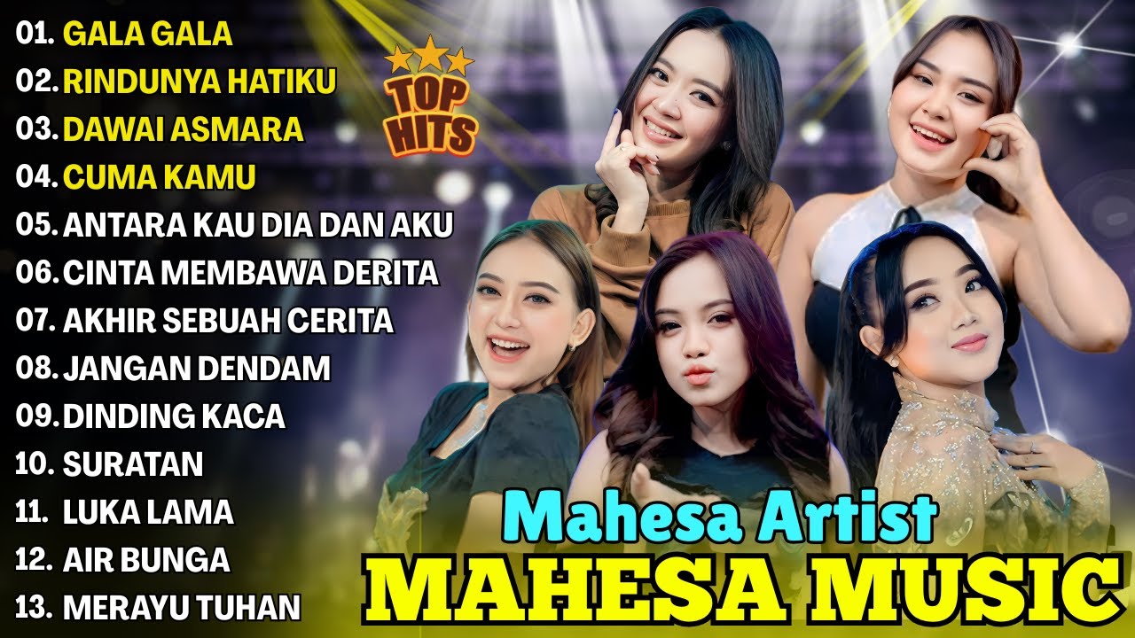 GALA GALA, RINDUNYA HATIKU, DAWAI ASMARA - AJENG FEBRIA, TIARA AMORA FULL ALBUM DANGDUT KOPLO MAHESA