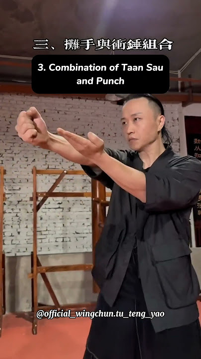 A set of movements in three steps with Master Tu Tengyao