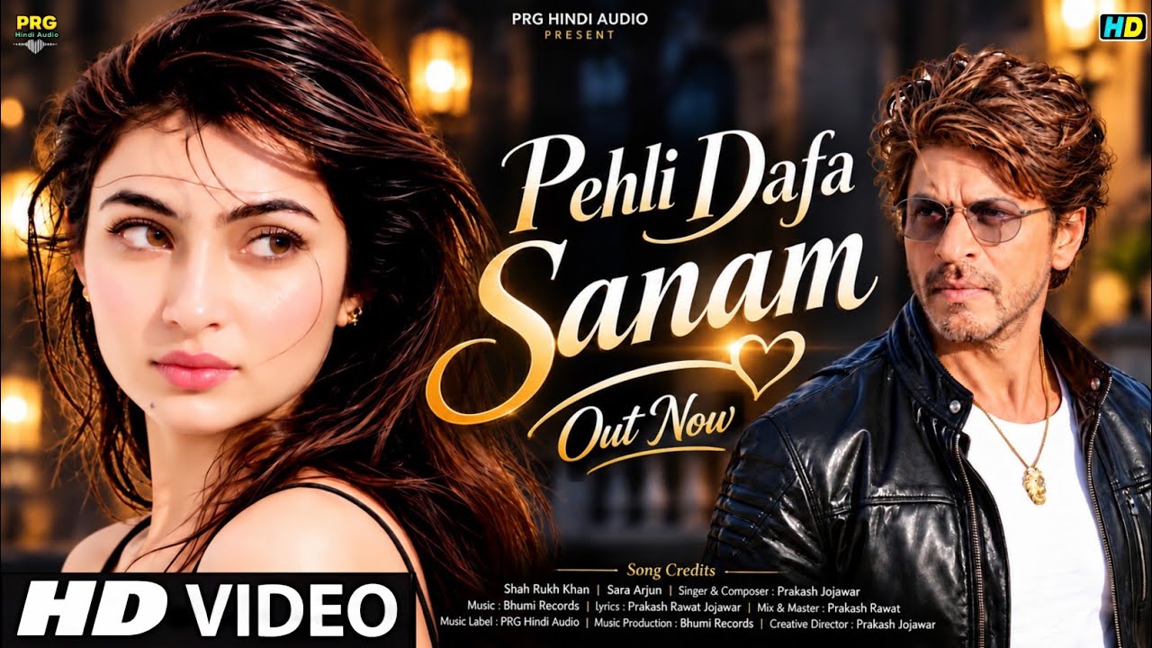 New Song 2026 | New Hindi Song | Pehli Dafa Sanam | Shah Rukh Khan | Sara Arjun | New Song 