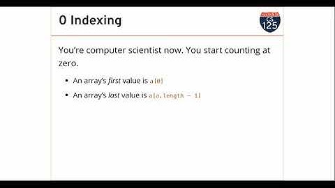CS 125 Spring 2019: Fri 1.25.2019. Arrays and Algorithms
