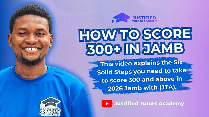 HOW TO SCORE 300+ IN JAMB || A MUST WATCH FOR EVERY JAMBITE #jamb2026 