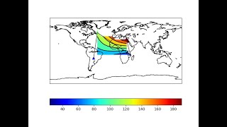 Python for atmospheric science tutorial part 4 (contour and contourf plots)