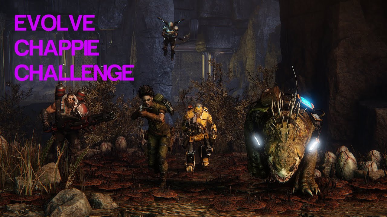 Evolve - Chappie Challenge "4v1 Bro" (Part 2)