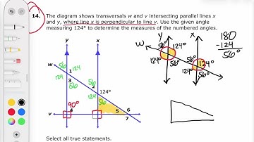 Parallel Lines & Transversals (Geometry Unit 3 Test)