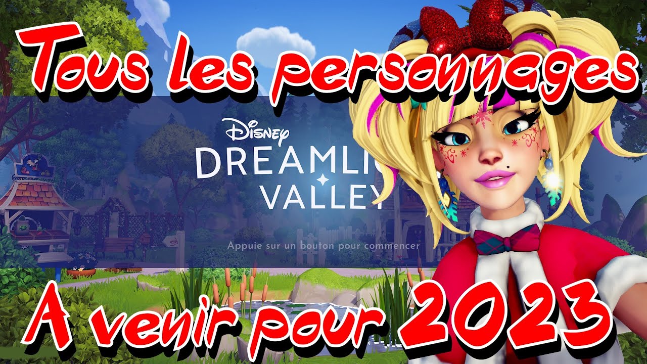 Tous les Personnages a venir Disney Dreamlight Valley YouTube