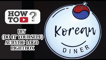 How to make acrylic lightbox/DIY Acrylic Lightbox/How to make DIY Acrylic Lightbox