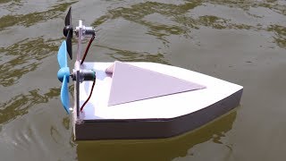 How to make High Speed RC Water Boat