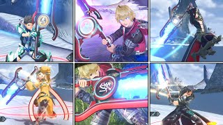 Xenoblade Chronicles2 - All Character Monado's Arts(Driver Arts