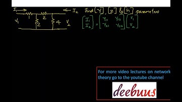2 port networks ? 2 port network parameter evaluation KTU S3 ECT 205 EE 201Network Theory 2019