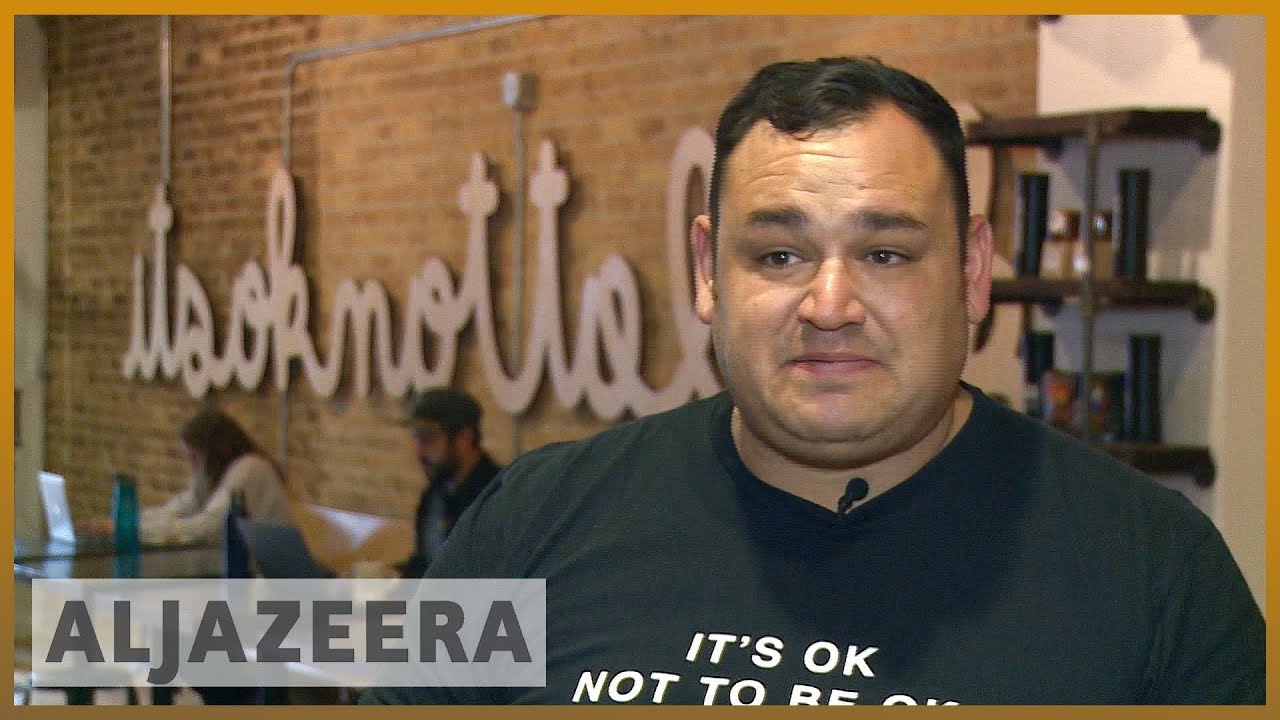 🇺🇸 مقهى "رشفة أمل" في شيكاغو - مقهى لا بأس فيه ألا تكون بخير | الجزيرة الإنجليزية