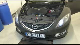 Mazda 6 2.0 Diesel 2008 filtr cząstek stałych Mazda 6 2.0 Diesel 2008 filtr cząstek stałych