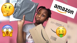 I  received packages 📦 from amazon 🤭🤔🤑 unboxing my amazing packages 📦 /leona b screenshot 2