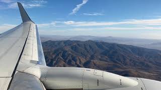 Dallas Fort Worth to San Diego - Takeoff & Landing Timelapse