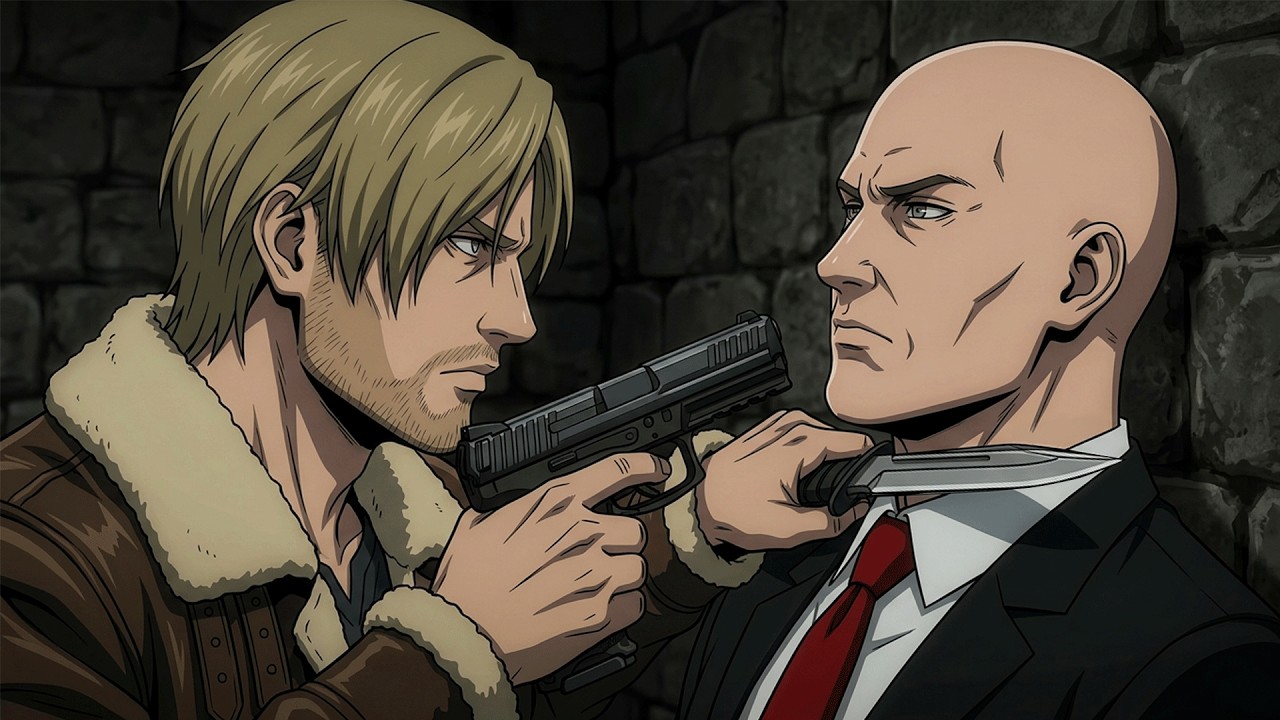 Could Leon Kennedy Survive Hitman's Agent 47? - YouTube