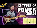 12 MORE Different Kinds of Power Chords | GEAR GODS