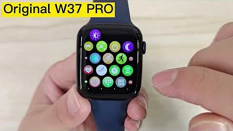 Original iwo W37 PRO smart watch video