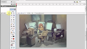 Zooming on image using masking in Flash