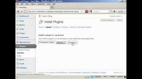 WordPress-How to Upload and Install Plugins Manually