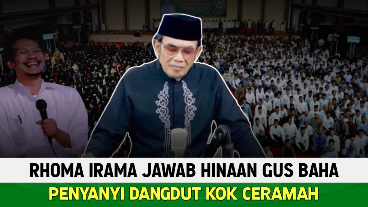 Di H1N4 Gus Baha - Jawaban Rhoma Irama Bikin Penghin4nya Malu Sendiri