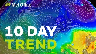 10 Day Trend – Widespread cold, snow in places 03/02/21