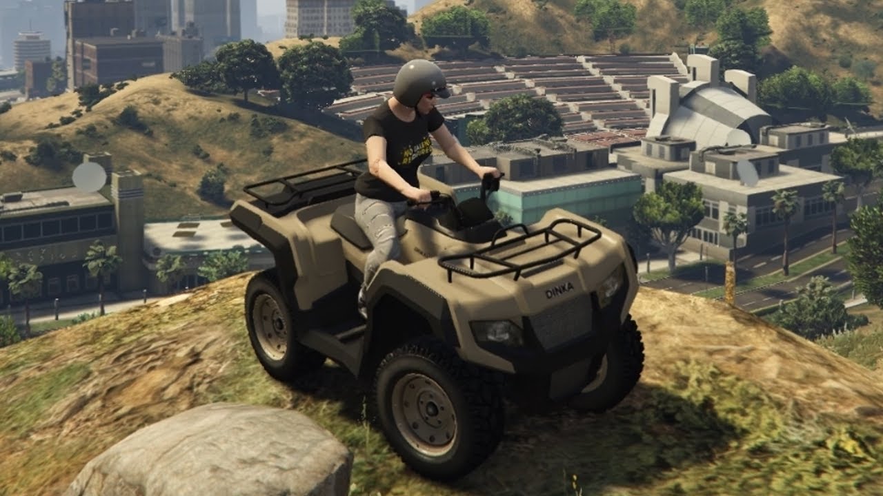 GRATIS MILITAIRE QUAD IS EEN OFFROAD BEAST! (GTA V Cayo Perico Heist