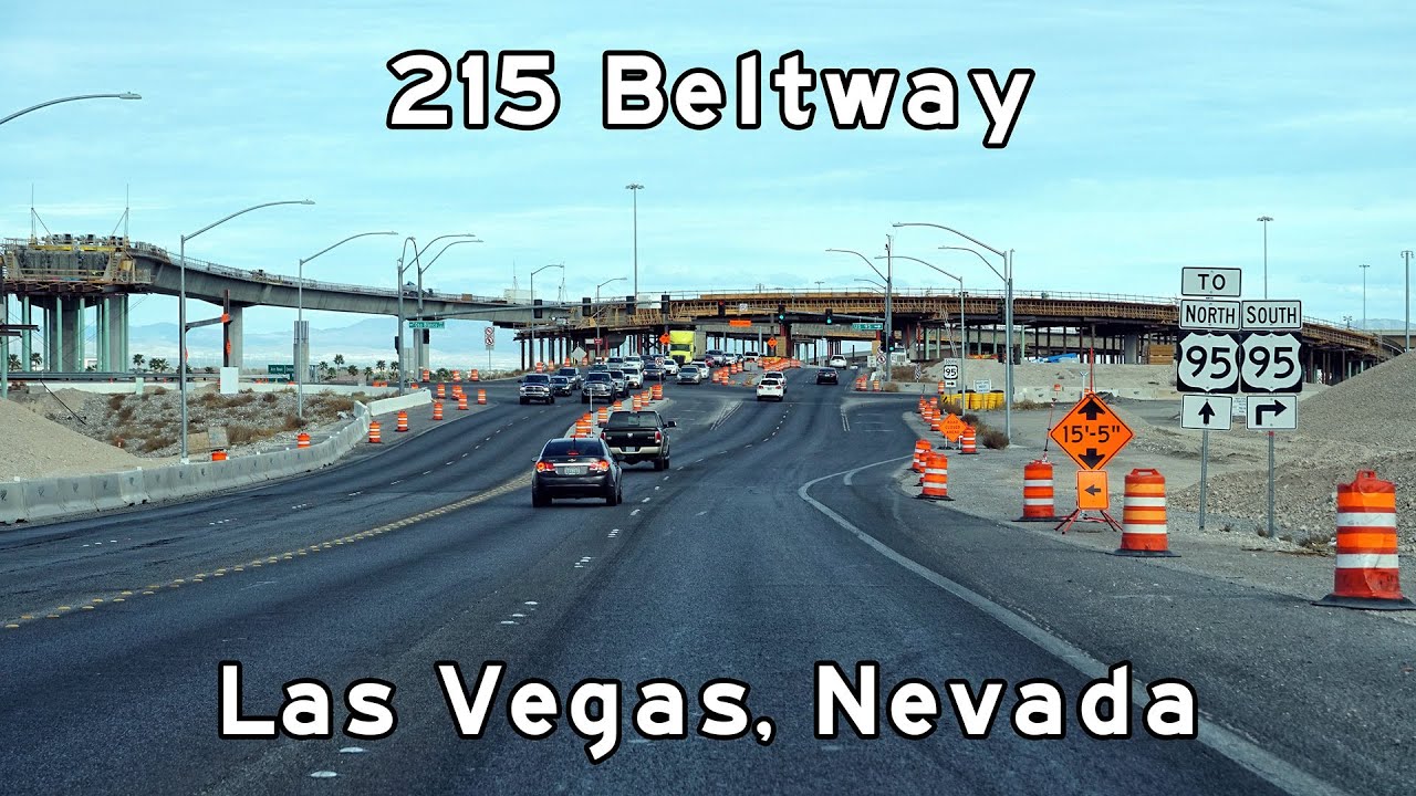 Bruce Woodbury Beltway - Interstate / Clark County 215 - Las Vegas, Nevada - 2020/03/09