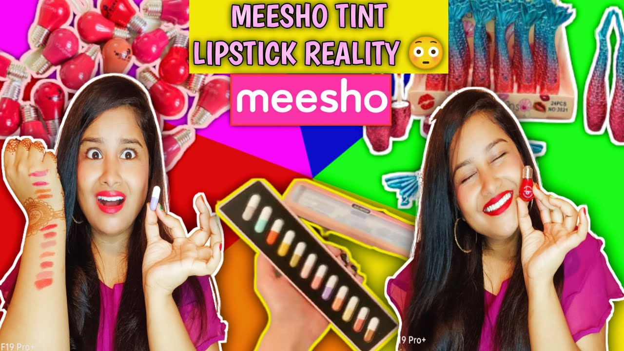 Meesho Viral Korean Lipstick Capsule lipstick Bulb lipstick Viral
