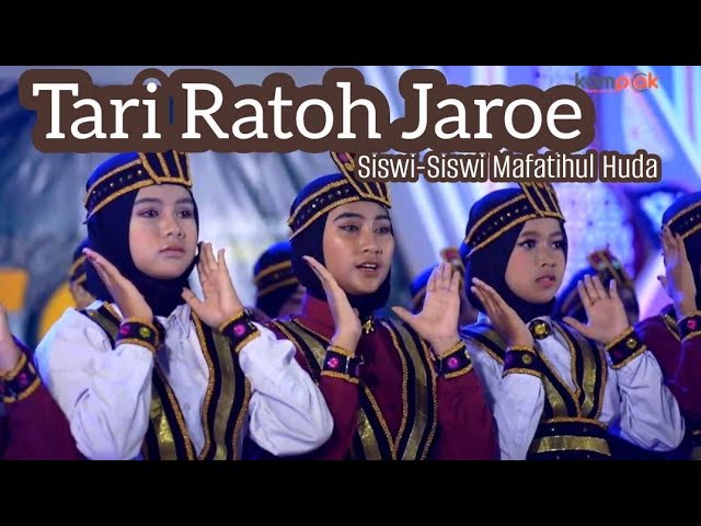 Tari Ratoh Jaroe!!Samman Aceh!! siswi Mafatihul Huda class=