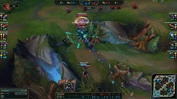 Zed W and R odd "glitch"?
