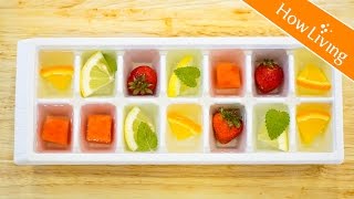 【創意冰品】夏日清涼水果冰磚Frozen Fruit Ice Cubes ... 