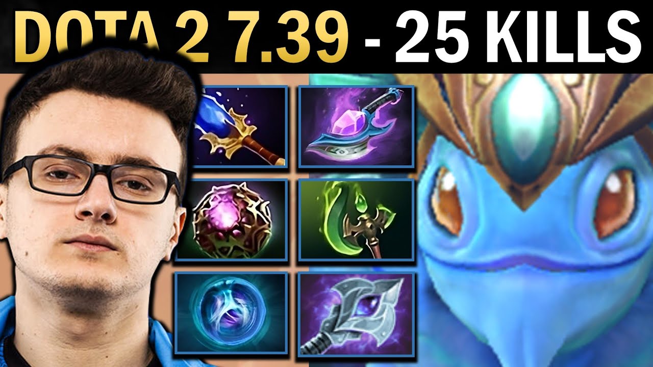 Puck Gameplay Miracle with 25 Kills and Parasma - Dota 7.39
