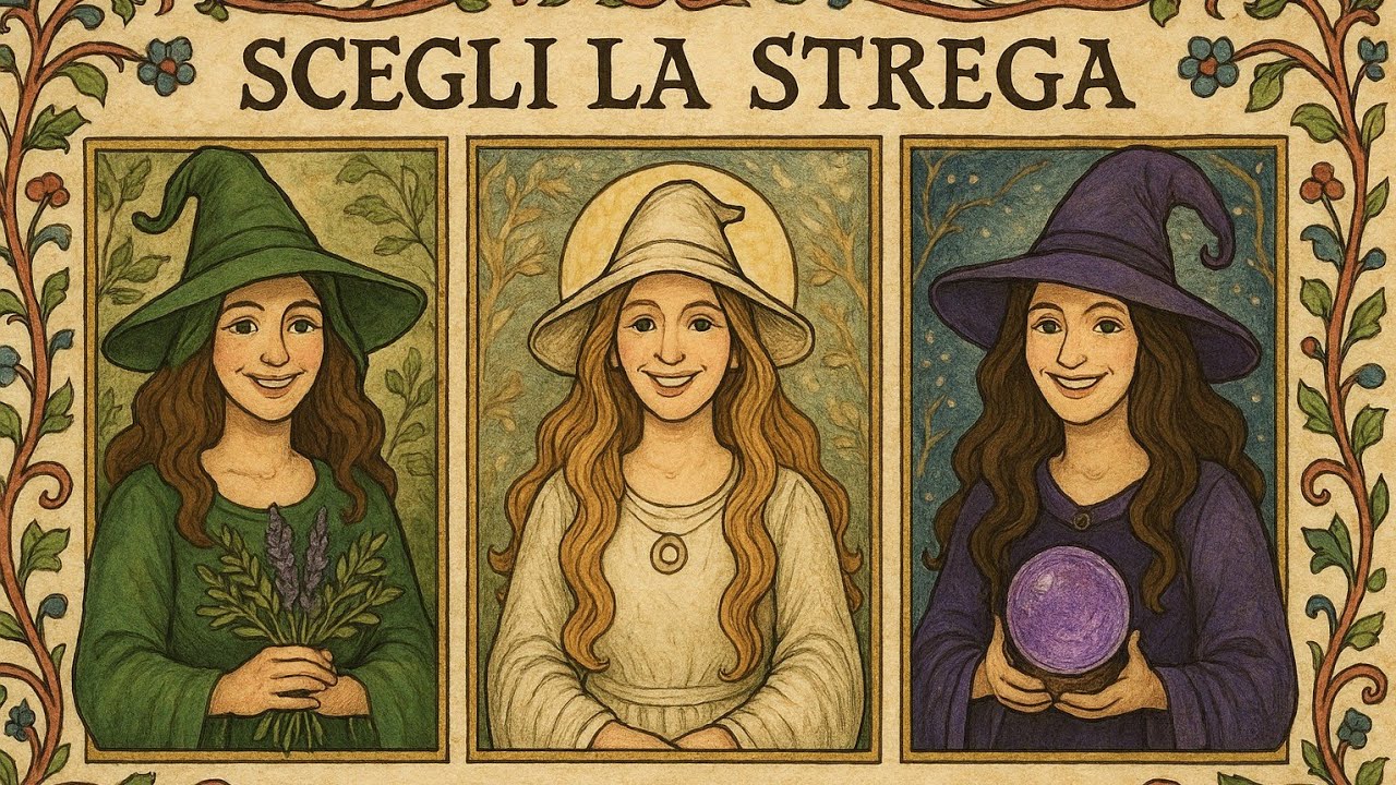SCEGLI UNA STREGA 🧙🏻‍♀️ Un Messaggio IMPORTANTE ti Attende