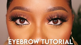 Easy Eyebrow Tutorial | Tamara Renaye