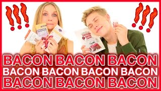 Weird Bacon Flavored Foods?! Taste Test
