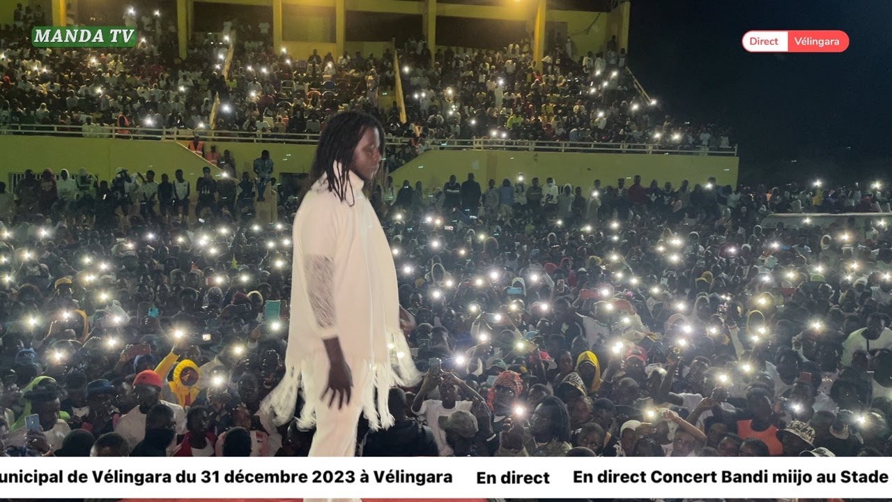 En direct Concert Bandi miijo au Stade municipal de Vlingara du 31 dcembre 2023  Vlingara