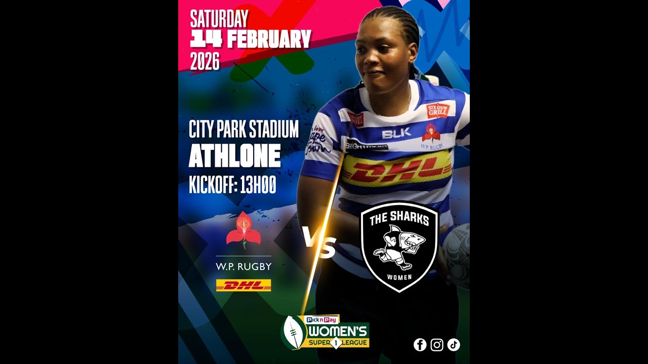 WOMENS RUGBY: DHL Western Province vs Sharks 140226 - YouTube