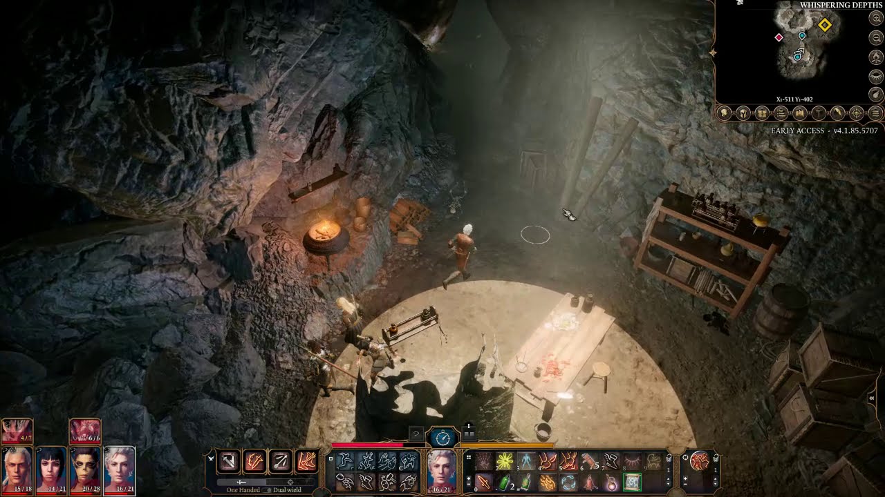 Baldur's Gate 3 Well Whispering Depths Walkthrough Get to Secret Lair