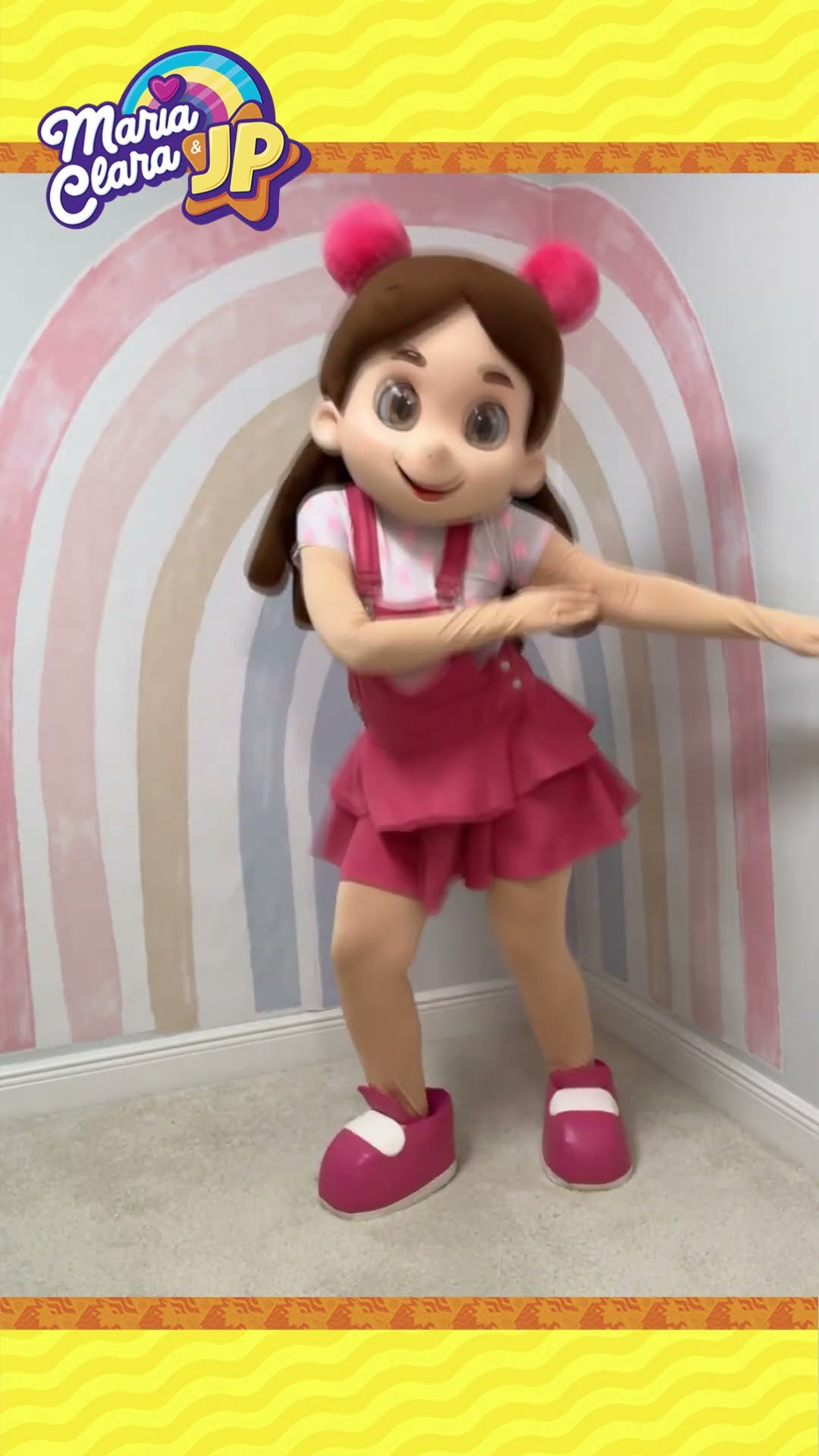 Coreografia Passinho do Relógio Maria Clara e JP