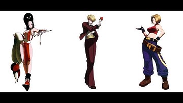 [AC] The King Of Fighters 2003, the LEVEL 8 Walkthrough as Women Fighters Team