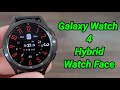 Top Galaxy Watch 4 Analog/Digital Watch Face
