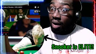 American Reacts | The Rules of Snooker - EXPLAINED!