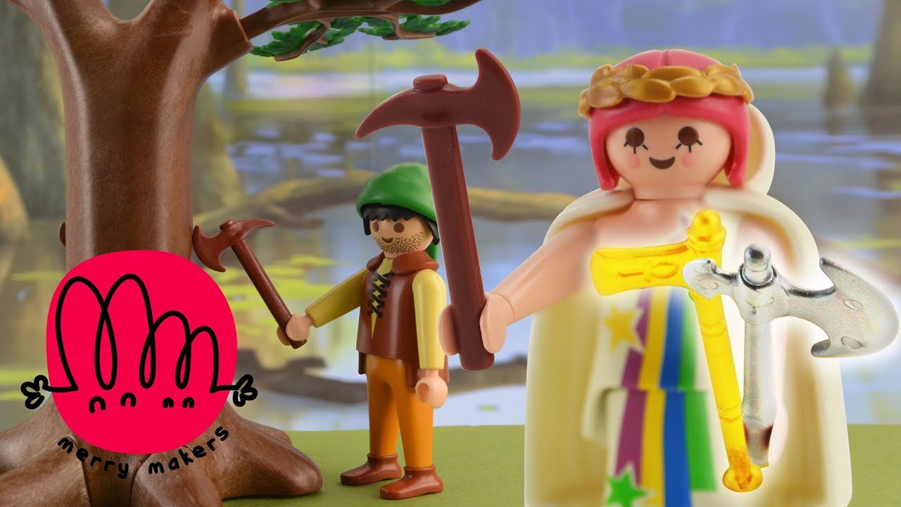 Playmobil Story for Kids The Honest Woodcutter with Playmobil