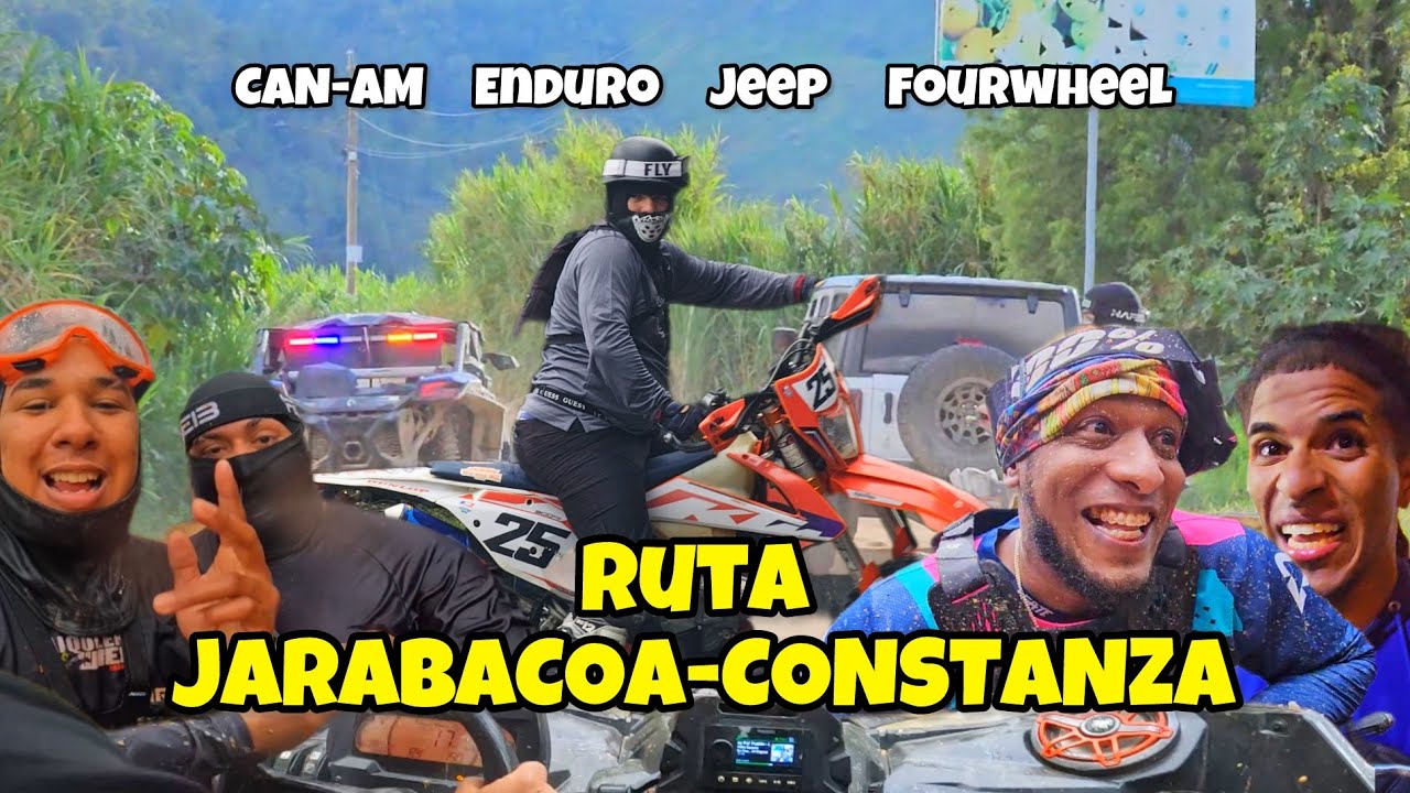 Hicimos ruta Manabao-Constanza! CAN-AM JEEP ENDURO Y FOURWHEEL! ALQUILER4WHEEL Y TEAM HORMIGUERO