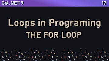 Lussen in programmeren | De for-lus | .NET C#-serie