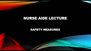 COMMUNICATION, SAFETY,EMERGENCY MEASURES AND INFECTION CONTROL Net Worth