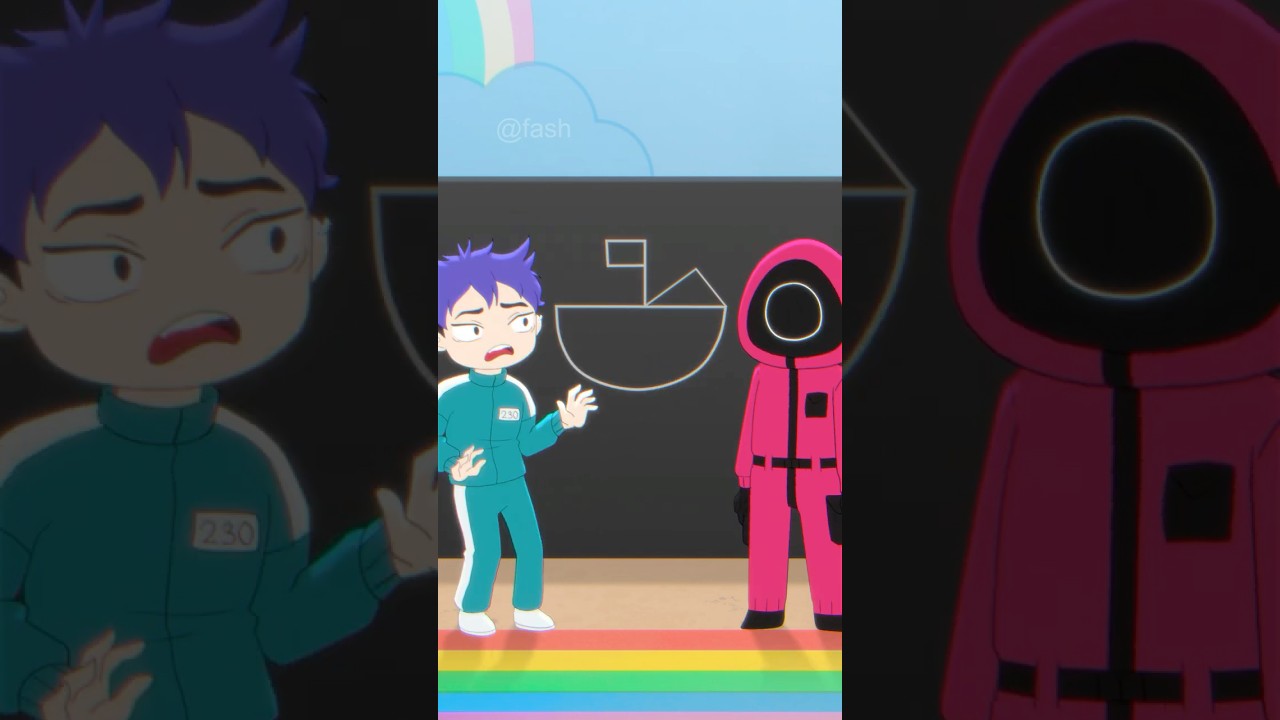 Line Maze Challenge (Squid Game)