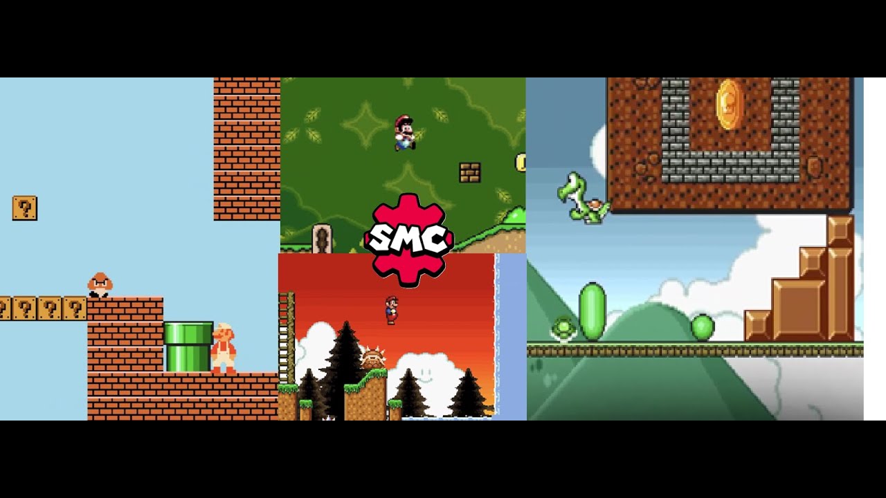 Super Mario Construct v8 - Style Showcase - YouTube