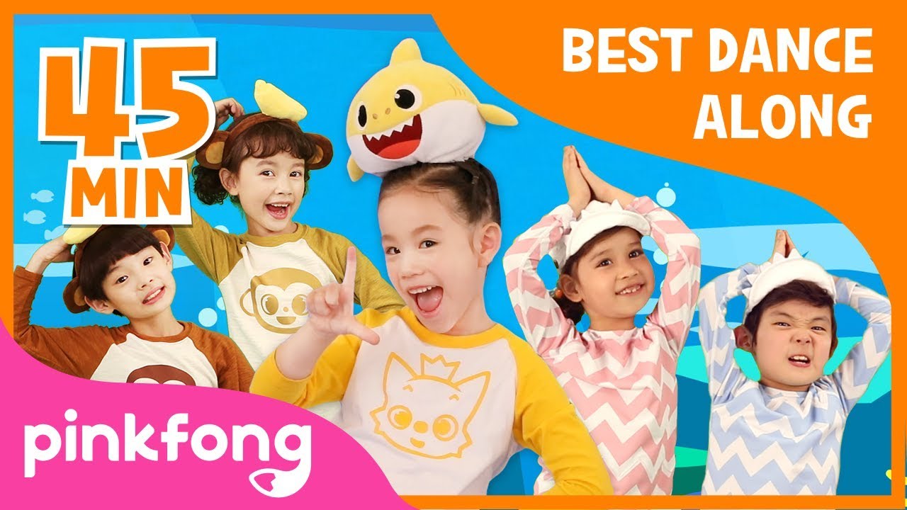 ⁣Baby Shark Dance and more | Best Dance Along | +Compilation | Pinkfong Songs for Children