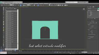 How to make a Arch wall in 3ds max