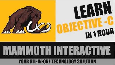 Learn how to code in objective c for beginners - learn Objective-C